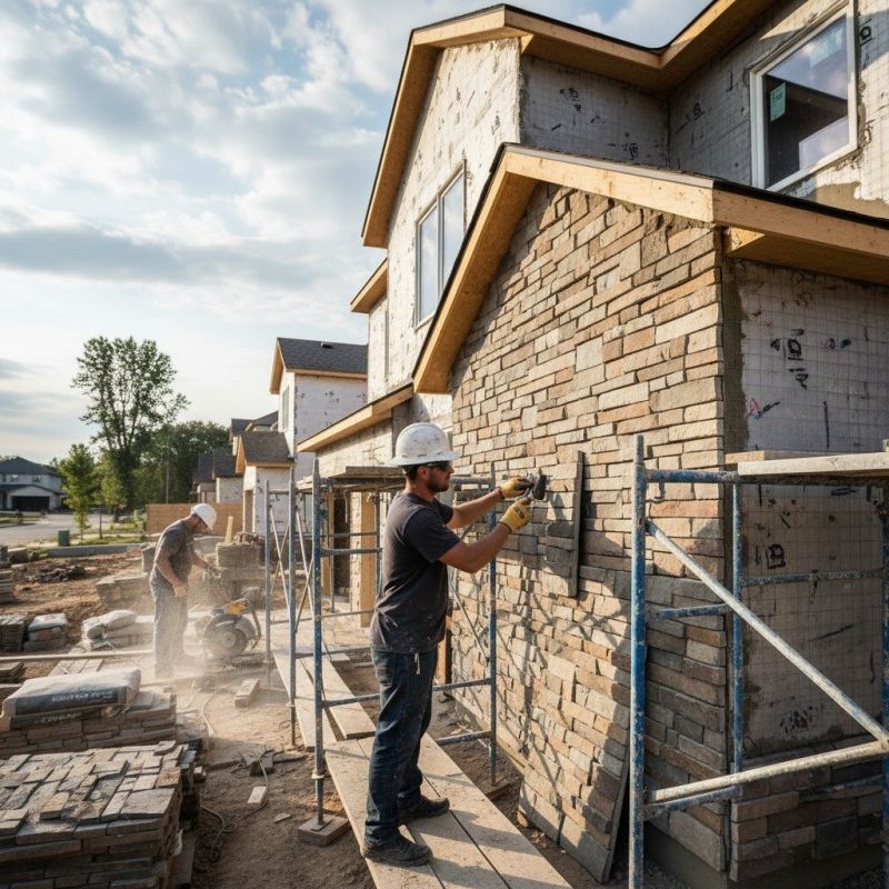 Brick Veneer Installation