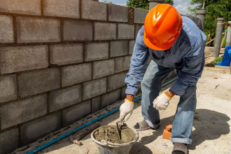 Cinder Block Wall Repair