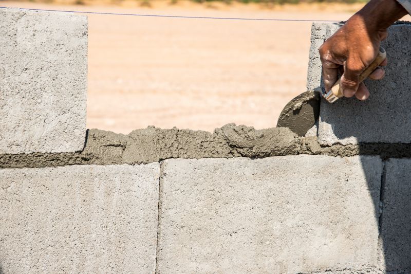 Cinder Block Wall Repair