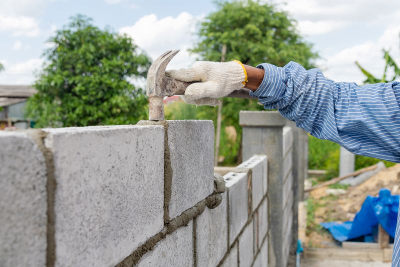 Cinder Block Wall Repair