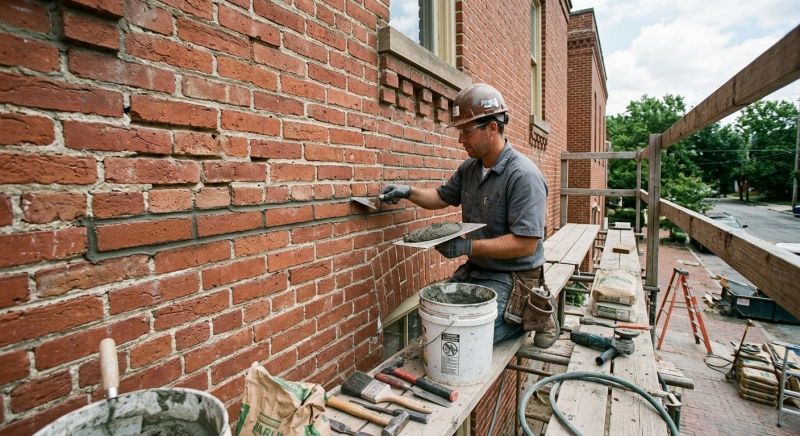 Masonry Tuckpointing in Cleveland, OH