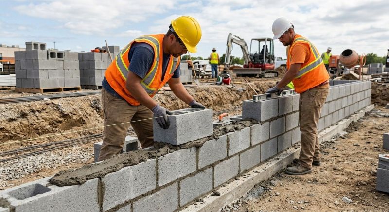 Masonry Wall Installation in Worcester, MA